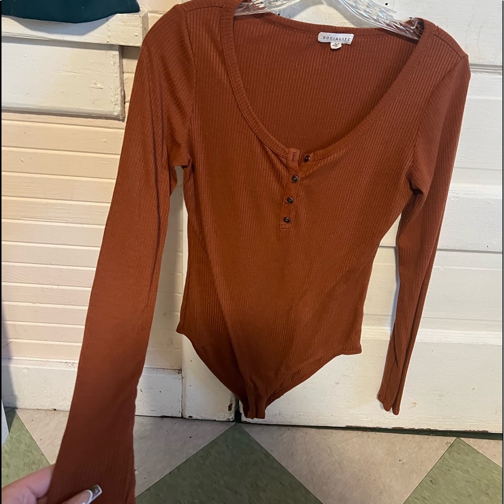 Nordstrom ribbed body suit